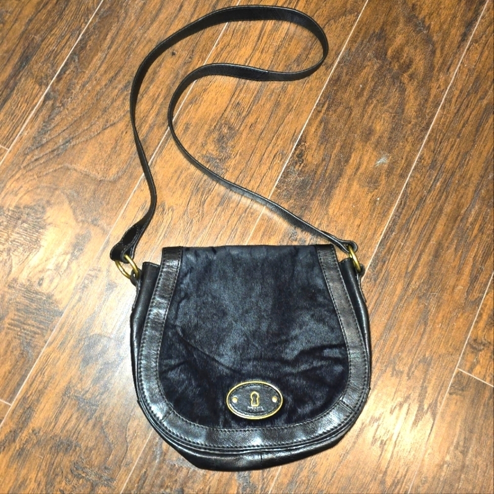 Fossil | Calf Hide Leather Crossbody Purse